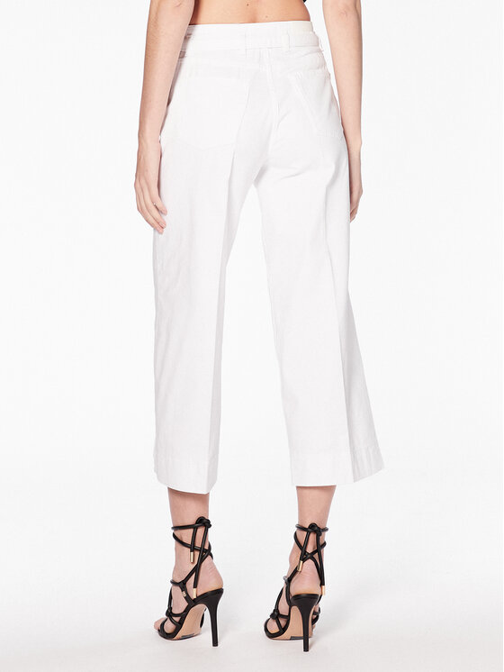 PINKO Pinko Blugi Peggy 100168 A0G7 Alb Flare Fit