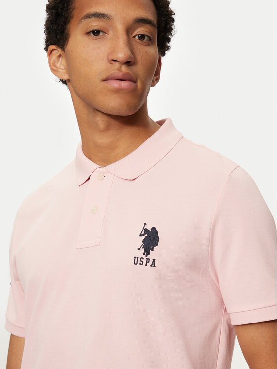 U.S. Polo Assn. U.S. Polo Assn. Поло MUP3313 Рожевий Regular Fit