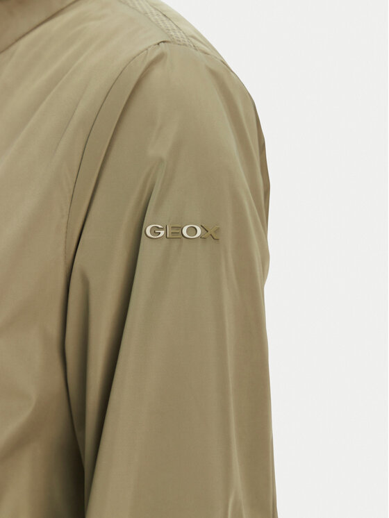 Geox Geox Bunda pro přechodné období Genziana W5520A T3259 F3272 Khaki Regular Fit