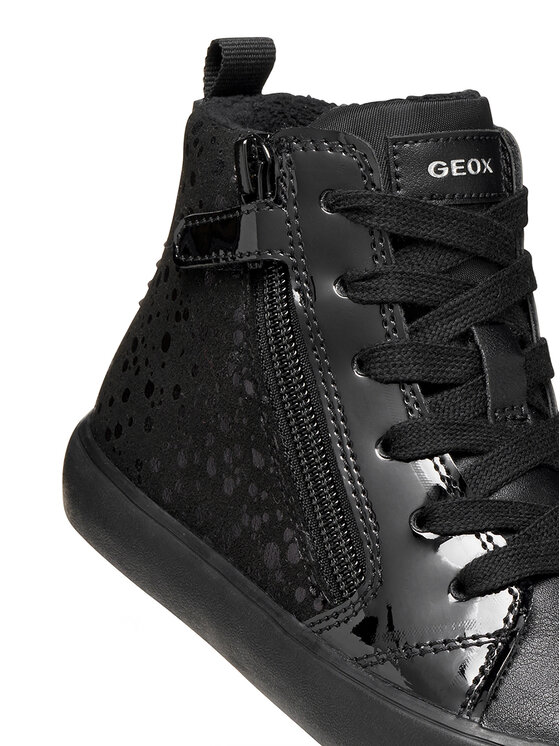 Geox Geox Tenisice J Gisli Girl J664ND 0AU02 C9999 D Crna