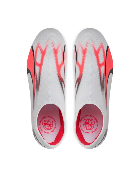 Puma Puma Buty do piłki nożnej Ultra Match Ll Fg/Ag Jr 107514 01 Biały