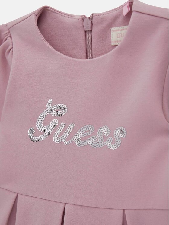 Guess Kids Guess Kids Sukienka codzienna 183606 Kolorowy Classic Fit