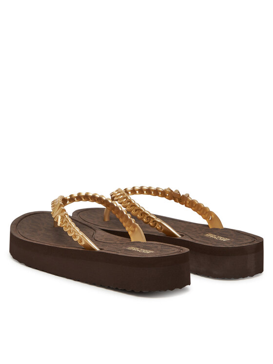 MICHAEL Michael Kors MICHAEL Michael Kors Flip flop Zaza 40S5ZAFA1B Auriu
