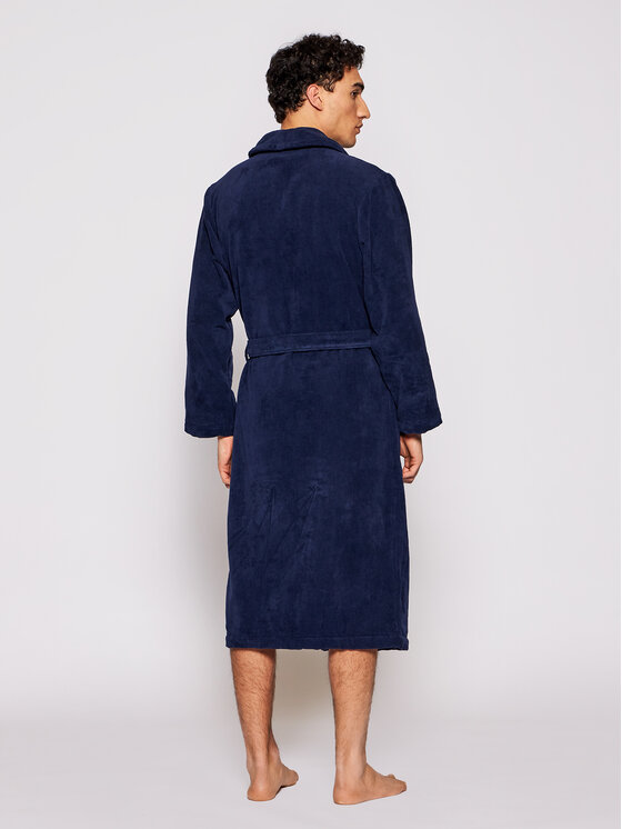 Lacoste Lacoste Bademantel Unisex Lrene Dunkelblau