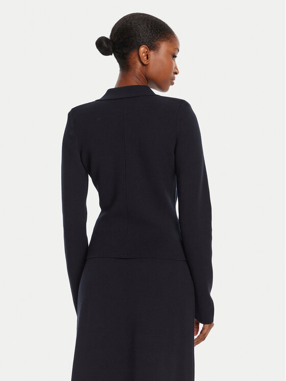 BOSS BOSS Strickjacke Felendi 50542857 Dunkelblau Regular Fit