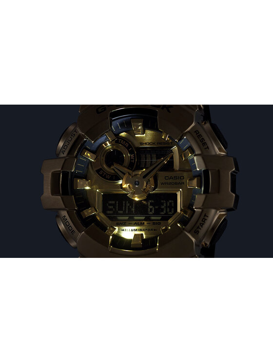 Casio Casio Zegarek GM-700G-9AER Czarny