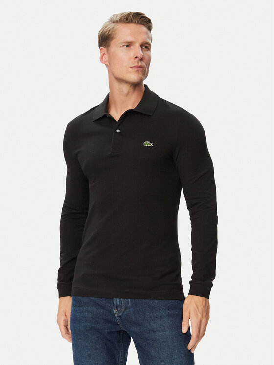 Lacoste Lacoste Polo marškinėliai PH4013 Juoda Regular Fit