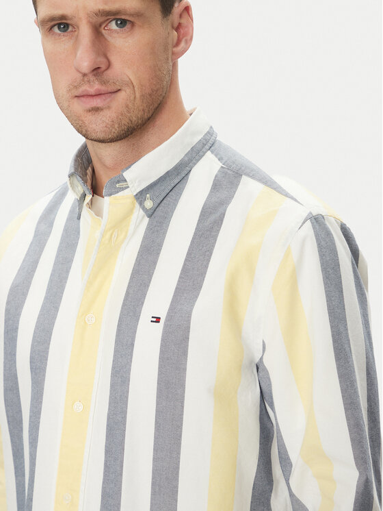 Tommy Hilfiger Tommy Hilfiger Košulja Herit MW0MW39160 Šarena Relaxed Fit