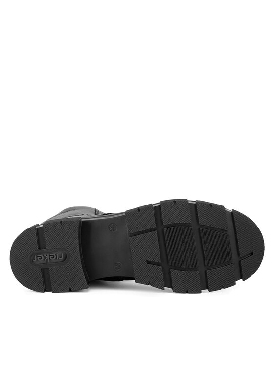 Rieker Rieker Trzewiki Y7116-00 Czarny