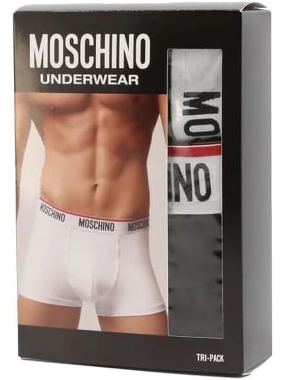 Moschino Underwear Moschino Underwear Komplet 3 par bokserek V1A1395 4300 0555 Czarny