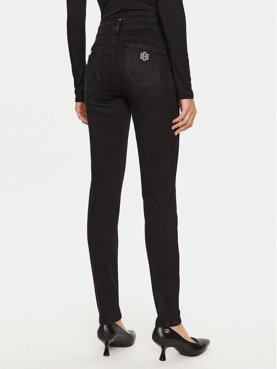 Liu Jo Liu Jo Teksad UF4013 D4614 Must Slim Fit