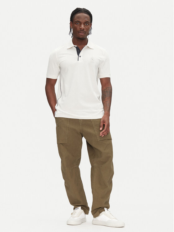 Aeronautica Militare Aeronautica Militare Polo marškinėliai 251PO1868P347 Écru Regular Fit