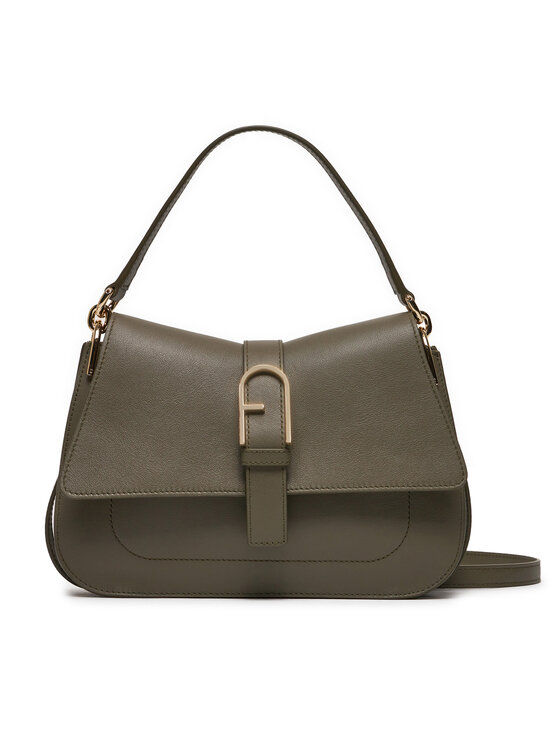 Furla Furla Torbica Flow M Top Handle WB00996-BX2045-2810S-1007 Zelena