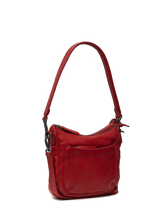 Saszetka The Chesterfield Brand, Czerwona, 278552