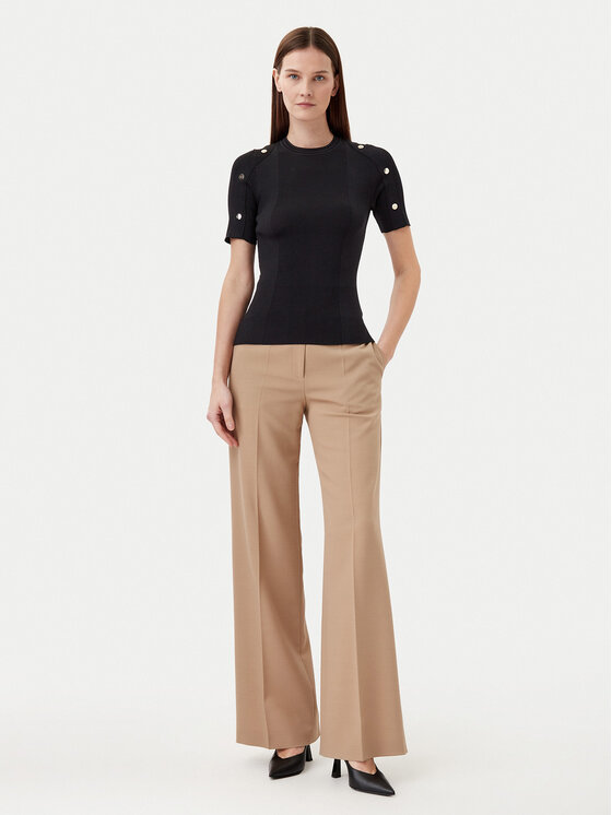 Motivi Motivi Džemper M5876000937N Crna Slim Fit
