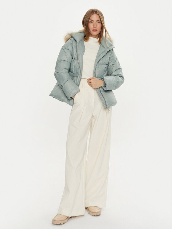 Calvin Klein Calvin Klein Vatovaná bunda K20K207733 Modrá Regular Fit