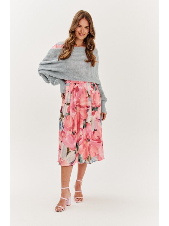 NAOKO NAOKO Sweter Dreamy Sky Szary Regular Fit