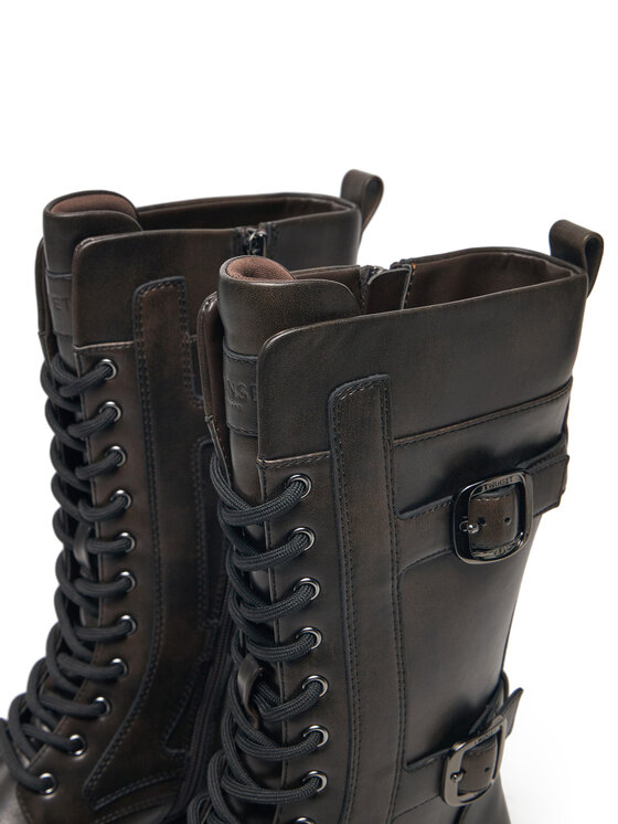 TWINSET TWINSET Kozaki 242TGT122 Brązowy