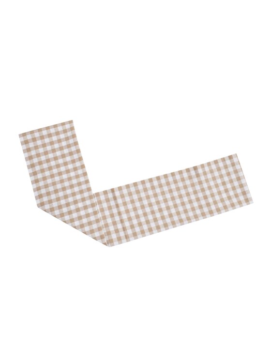 Roseberry Home Roseberry Home Bieżnik Beige Gingham Beżowy