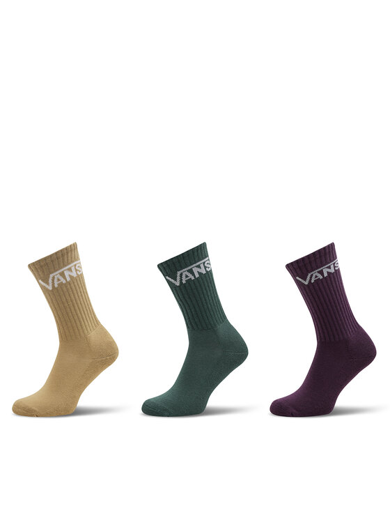 Set di 3 paia di calzini lunghi da uomo Vans