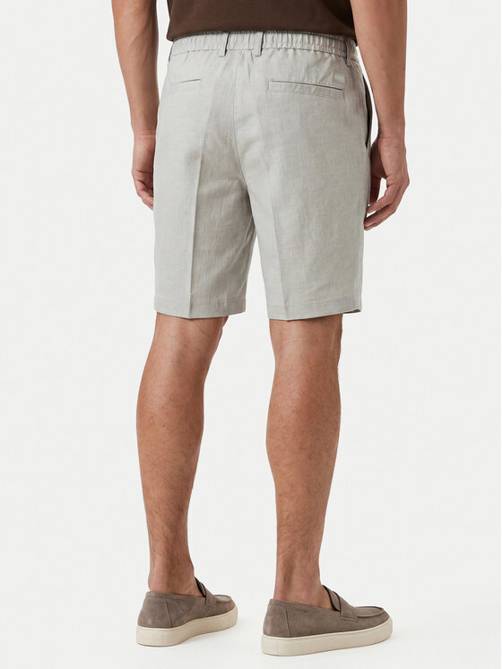 BOSS BOSS Шорти от плат Kane1 50557537 Сив Regular Fit