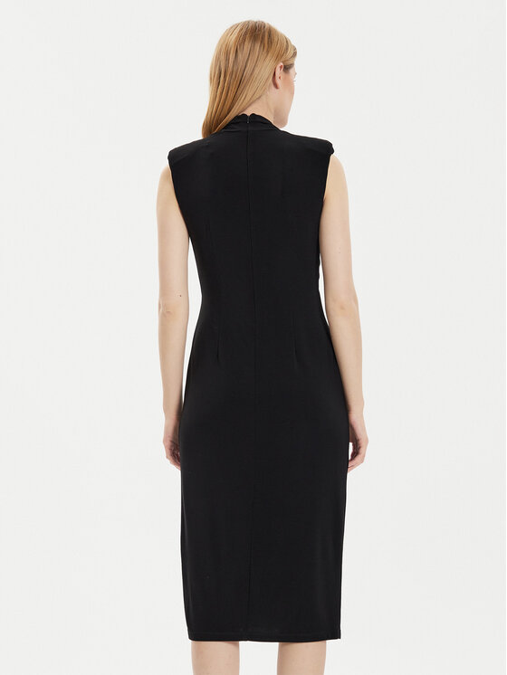 Joseph Ribkoff Joseph Ribkoff Koktel haljina 242711 Crna Slim Fit