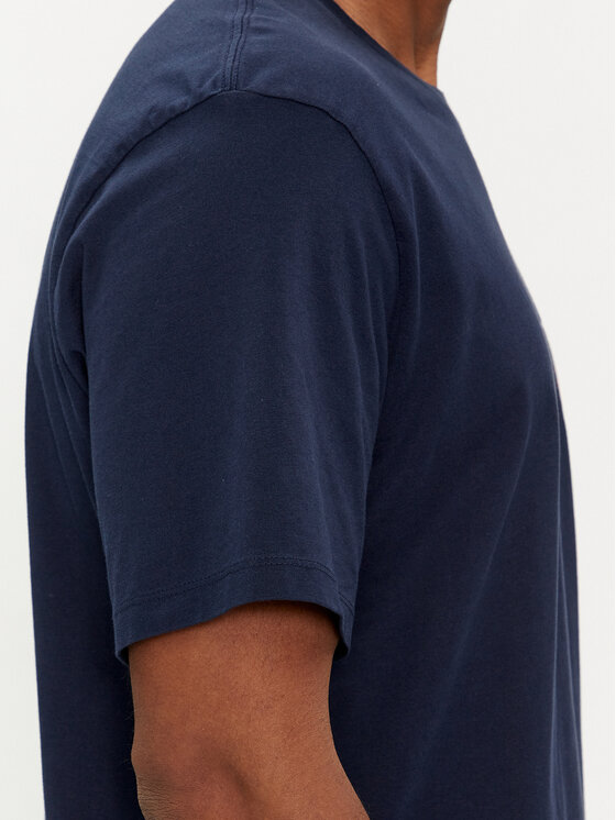 Wrangler Wrangler T-Shirt Americana 112350561 Granatowy Regular Fit