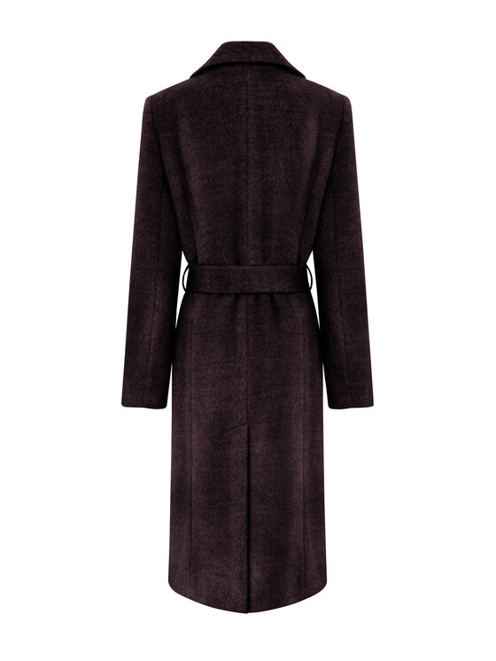 KMX Studio KMX Studio Płaszcz zimowy 186570024 Fioletowy Straight Fit