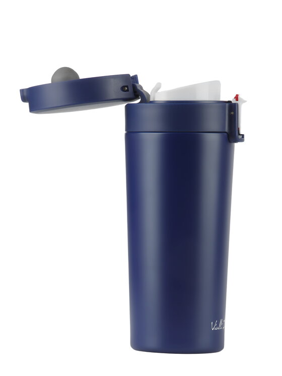 Vialli Design Vialli Design Kubek termiczny KUBEK TERMICZNY 400ML FUORI GRANATOWY 7701 Granatowy