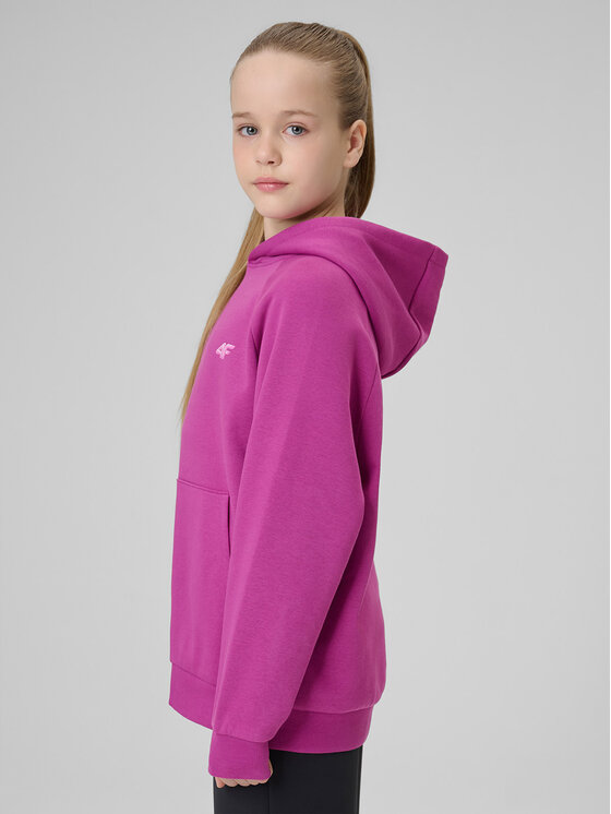 4F 4F Bluza 4FJRSS26TSWSF3040-53S Różowy Loose Fit