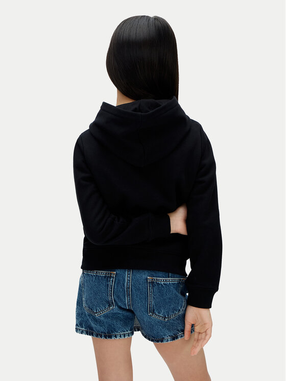 Calvin Klein Jeans Calvin Klein Jeans Felpa Inst Logo LV1CKSJB38 Nero Regular Fit