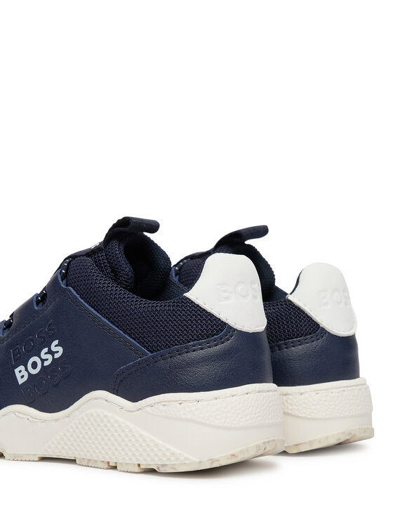 BOSS BOSS Sneakersy J52805 M Granatowy