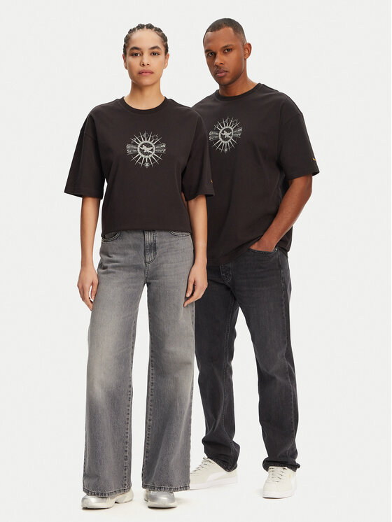 Puma Puma T-Shirt Unisex Harry Potter 630092 Černá Oversize