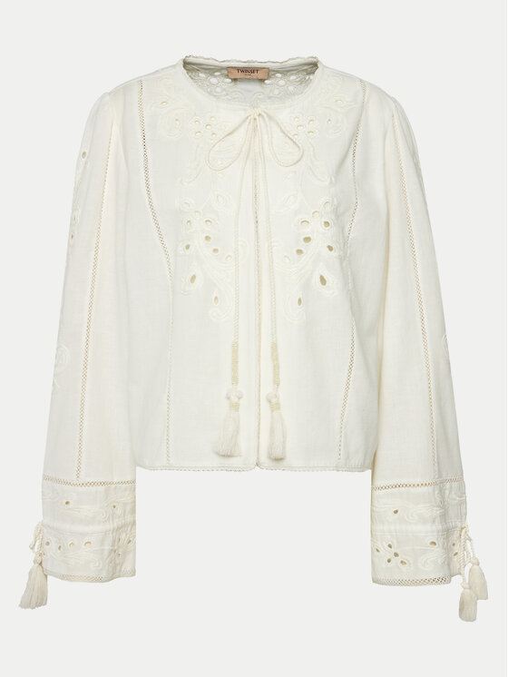 TWINSET TWINSET Блузка 241TT2010 Білий Regular Fit