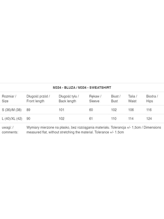 Infinite You Infinite You Felpa M334 Cachi Basic Fit