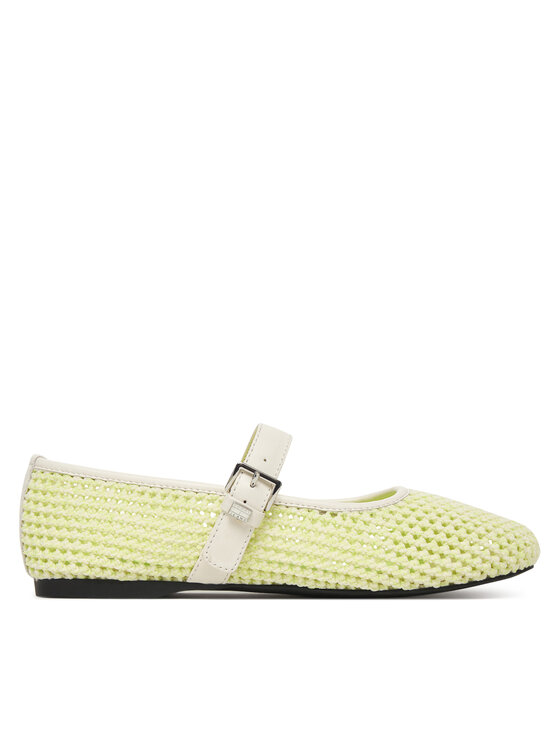 Tommy Jeans Tommy Jeans Baleríny Tjw Knitted Ballerina EN0EN03030 Biela