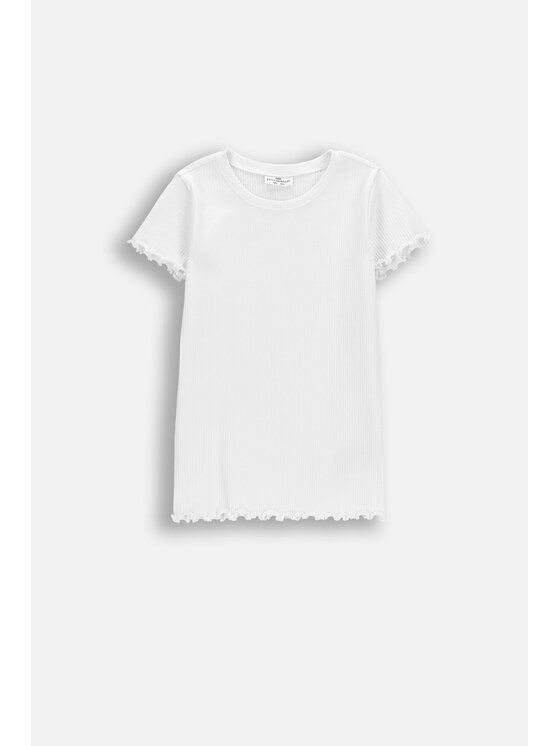 Coccodrillo Coccodrillo T-Shirt WC6143226VGA-001 Biały Regular Fit