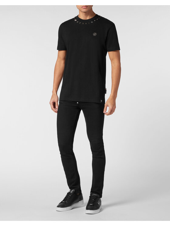 PHILIPP PLEIN PHILIPP PLEIN T-shirt 14851 Nero Regular Fit