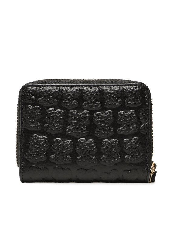 TOUS TOUS Малък дамски портфейл Monedero M. Sherton 2001145151 Черен