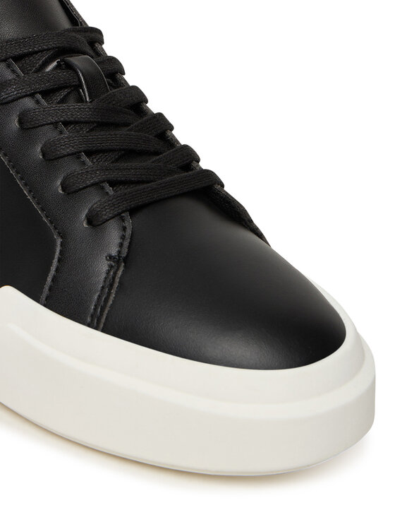 Calvin Klein Calvin Klein Sneakersy Chunky Cupsole Laceup Lth Wn YW0YW01947 Czarny
