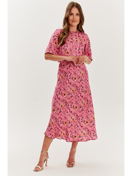 NAOKO NAOKO Každodenní šaty Bellissima Růžová Regular Fit