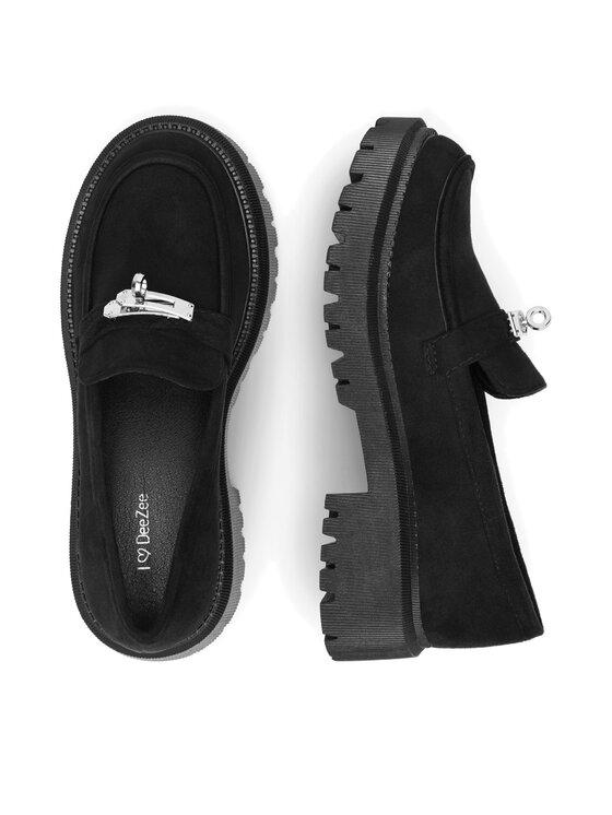 DeeZee DeeZee Loafers BBT-22663-1 Μαύρο