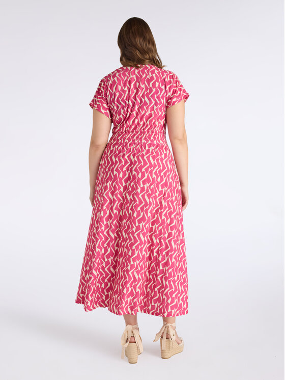 Fiorella Rubino Fiorella Rubino Sukienka wieczorowa 7009L001176N0S9 Różowy A-Line Fit