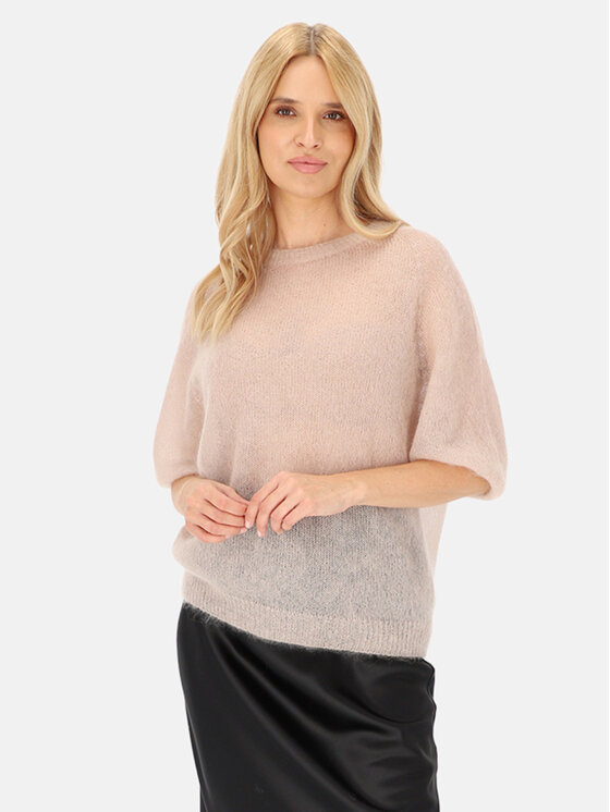 L’AF L’AF Sweter Era Beżowy Regular Fit