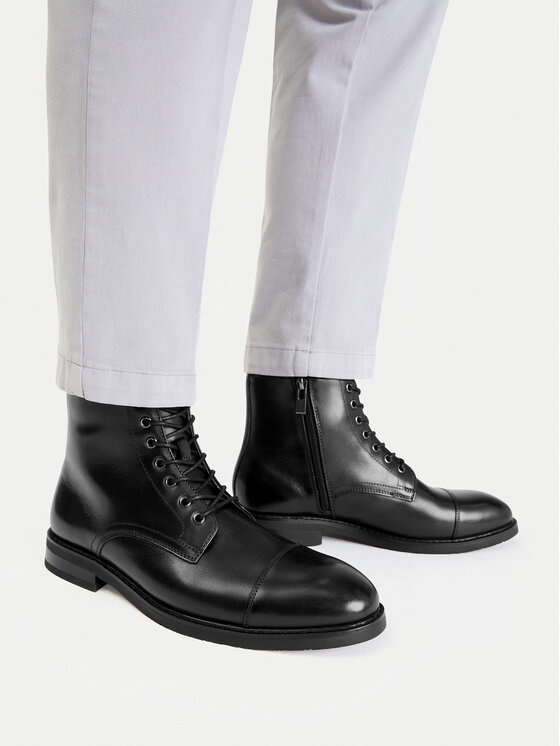 GINO ROSSI GINO ROSSI Kotníková obuv DANTE-06 124AM Černá