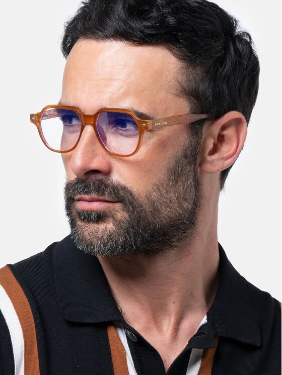Herling Herling Okulary z filtrem blue light Halley Khaki