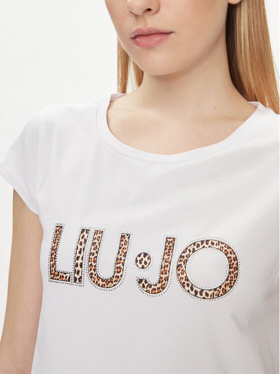Liu Jo Liu Jo Sukienka codzienna VA4103 JS003 Biały Regular Fit