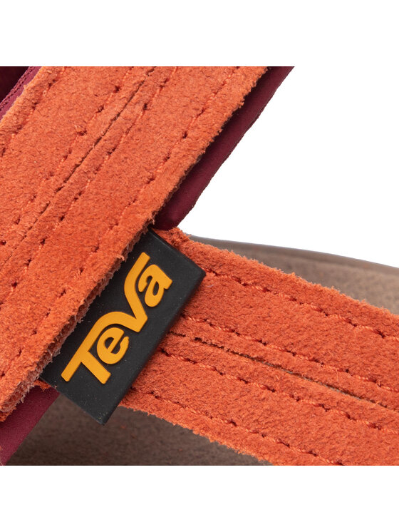 Teva Teva Sandały Terra Fi Lite Suede 1124035 Pomarańczowy