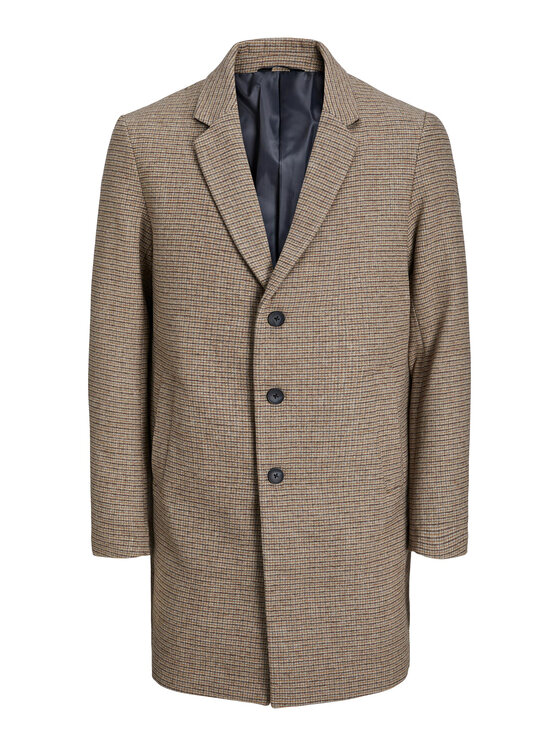 Fay Uomo Invernale Cappotto Uomo Jack Jones Lana E Poliestere