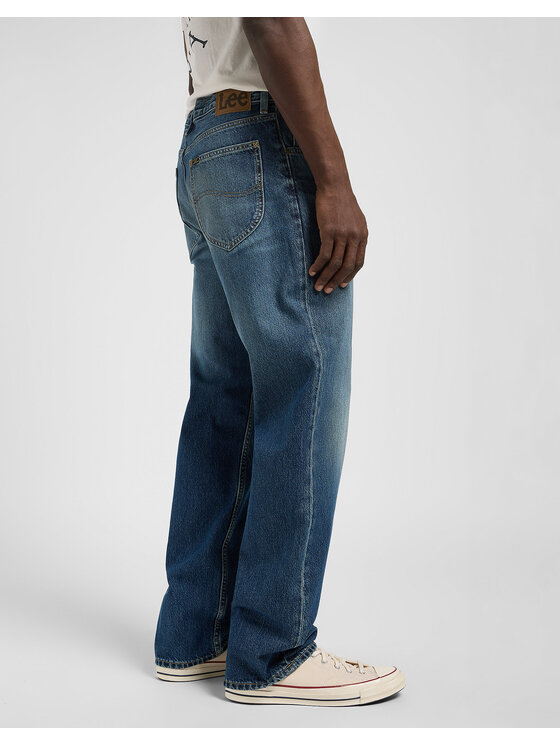 Lee Lee Jeansy ASHER Niebieski Loose Fit